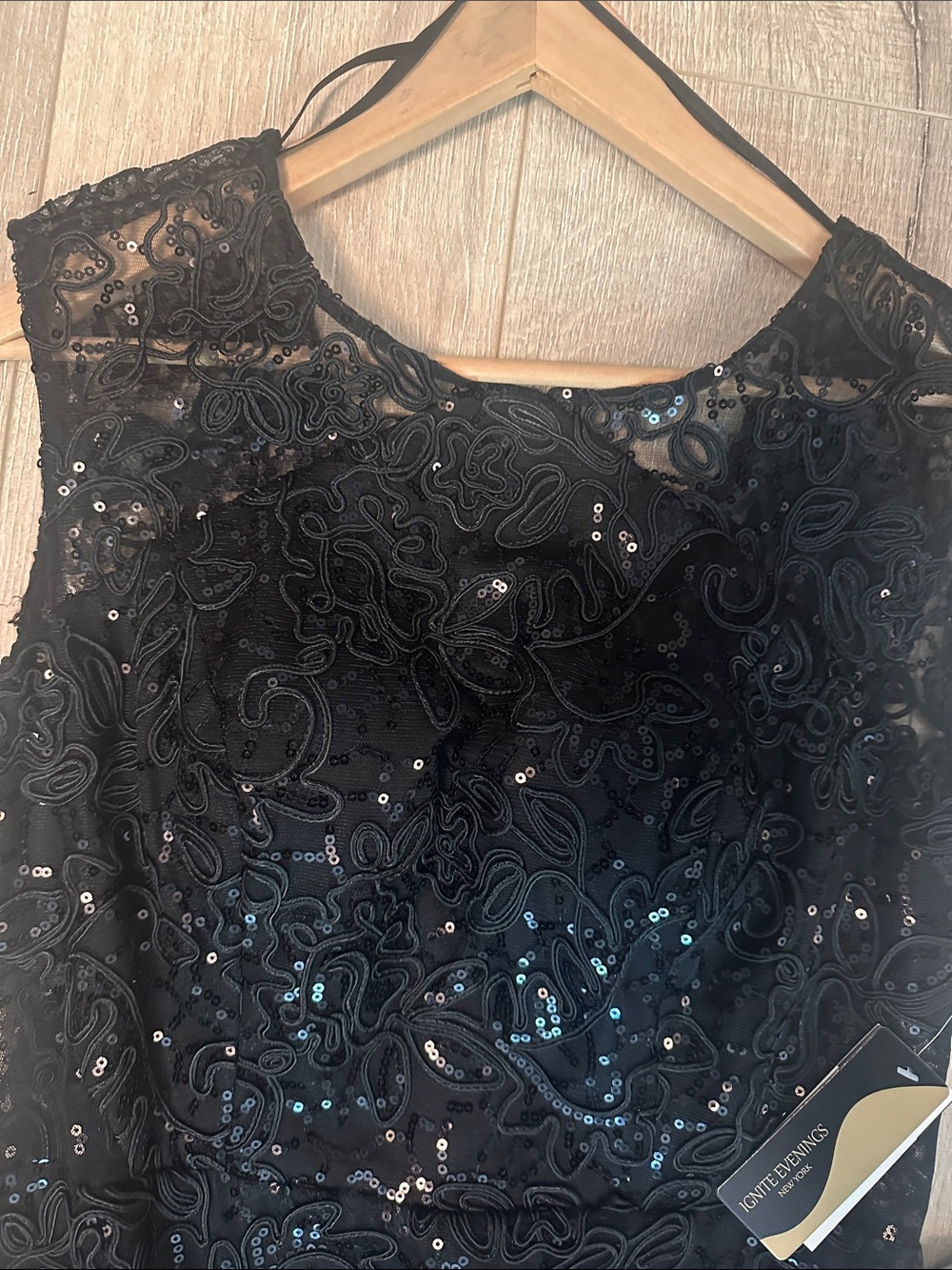 Black Sequin Maxi Dress - Elegant Evening Gown